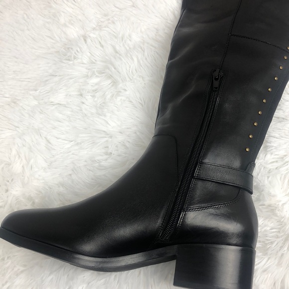 Gibson&Latimer Leather Over-the-Knee Riding Boots - Picture 8 of 13